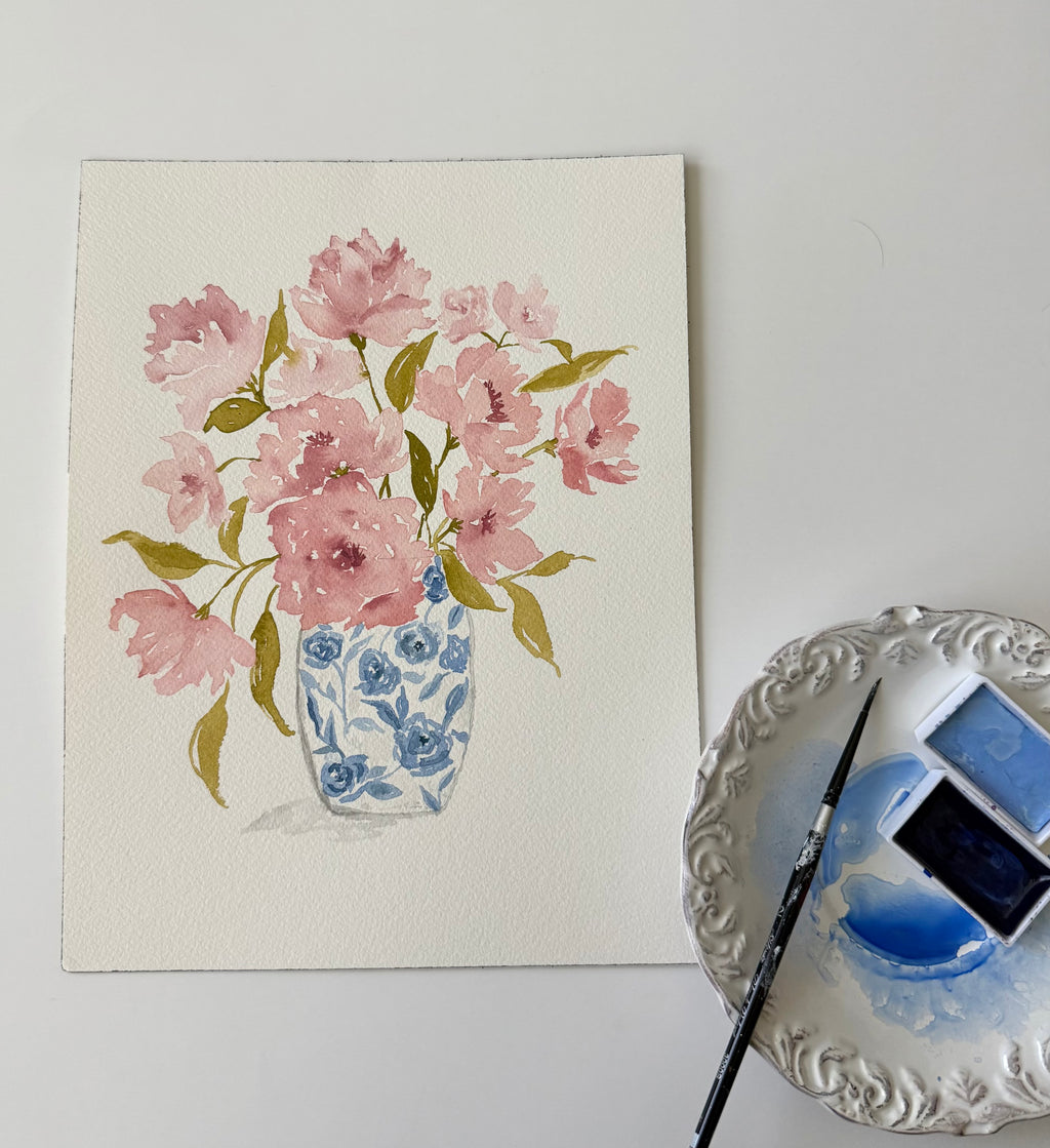 Blush & Blue