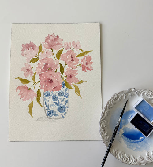 Blush & Blue
