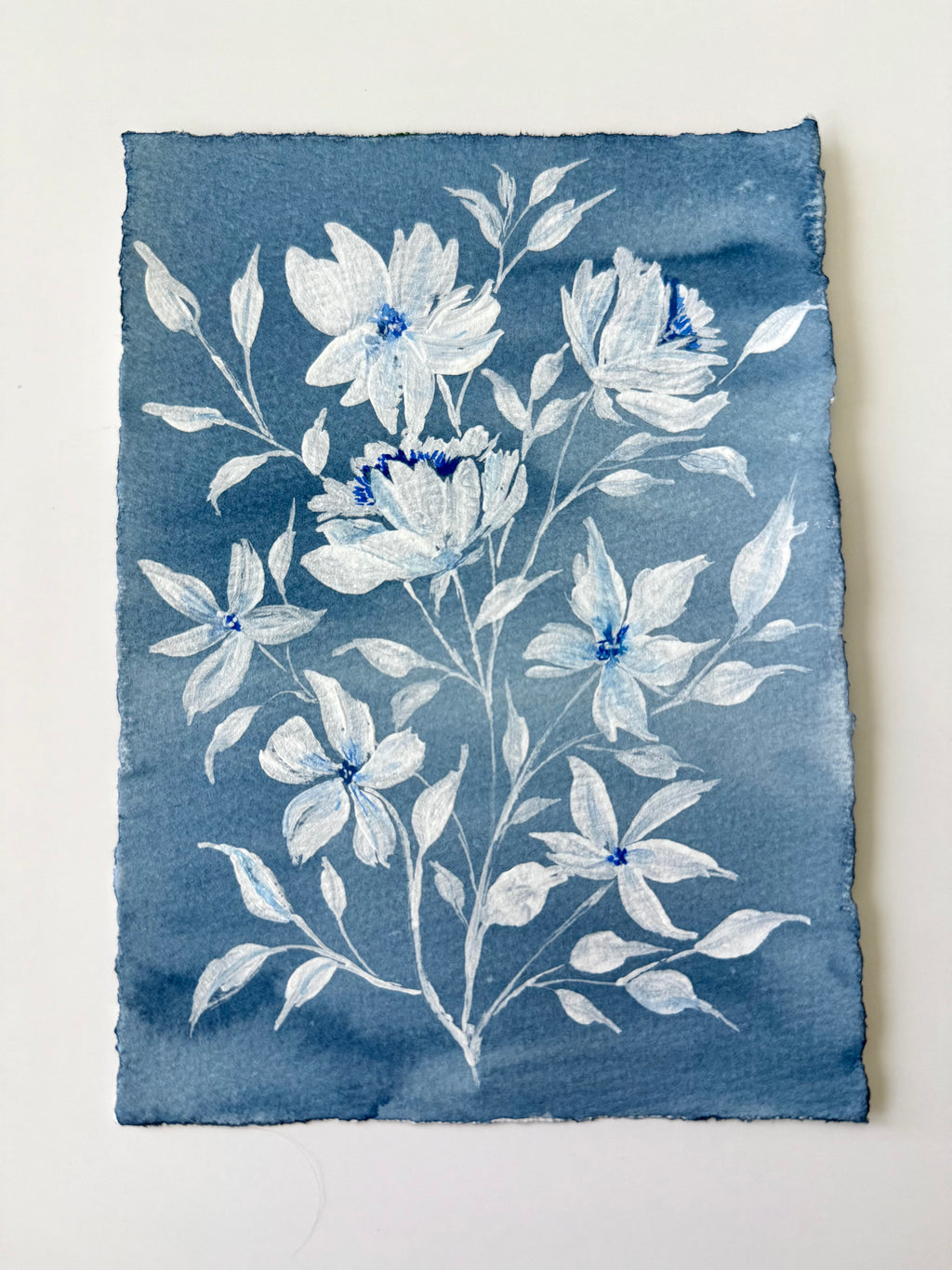 Pressed in Blue