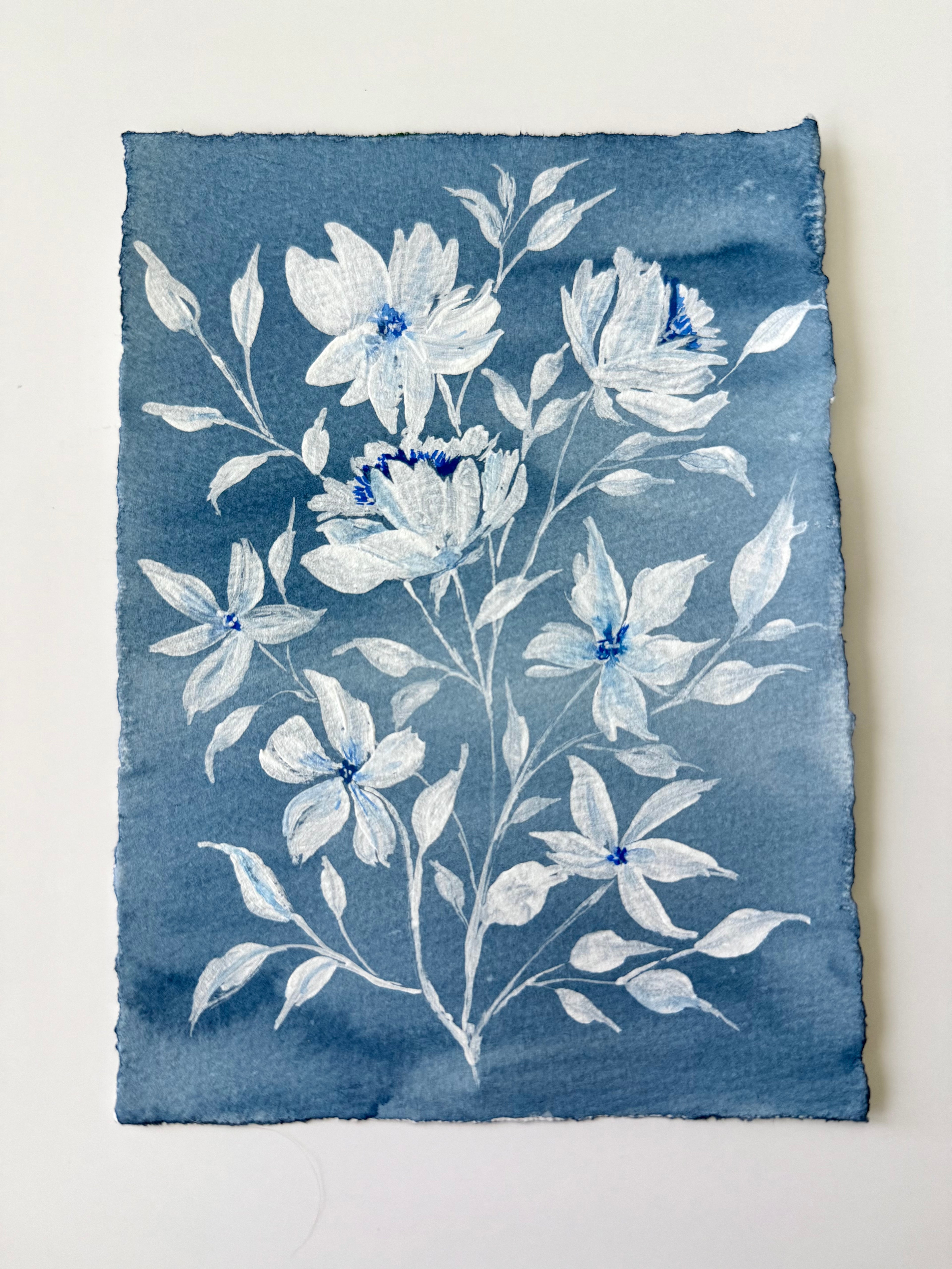 Pressed in Blue