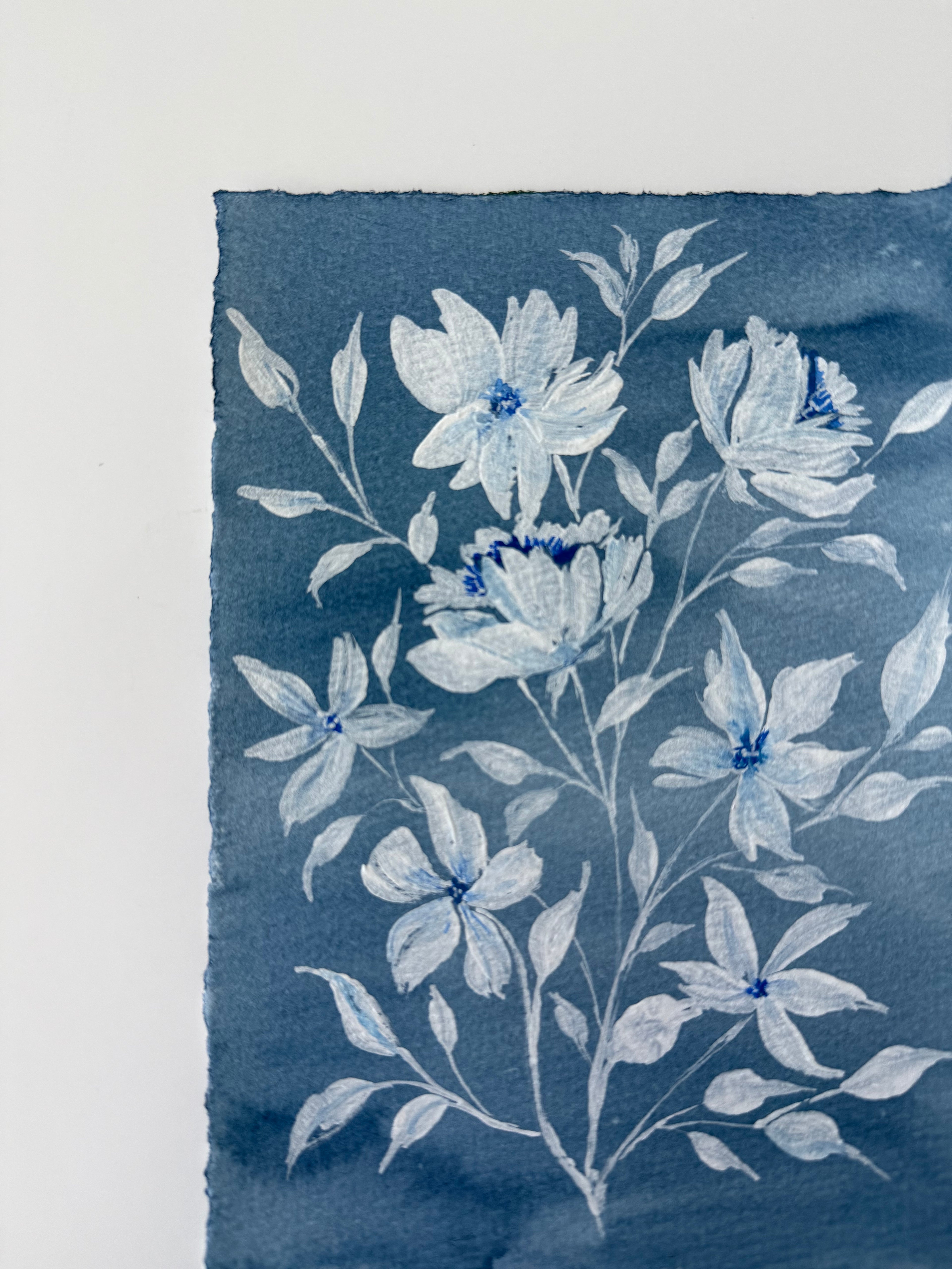 Pressed in Blue