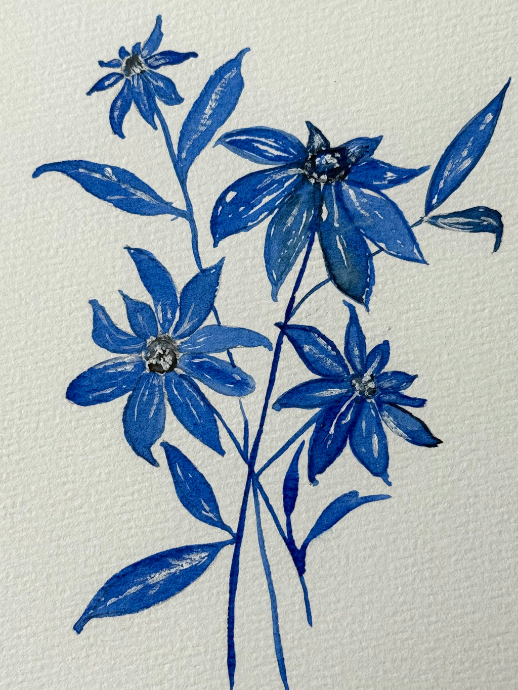 Indigo Wildflowers